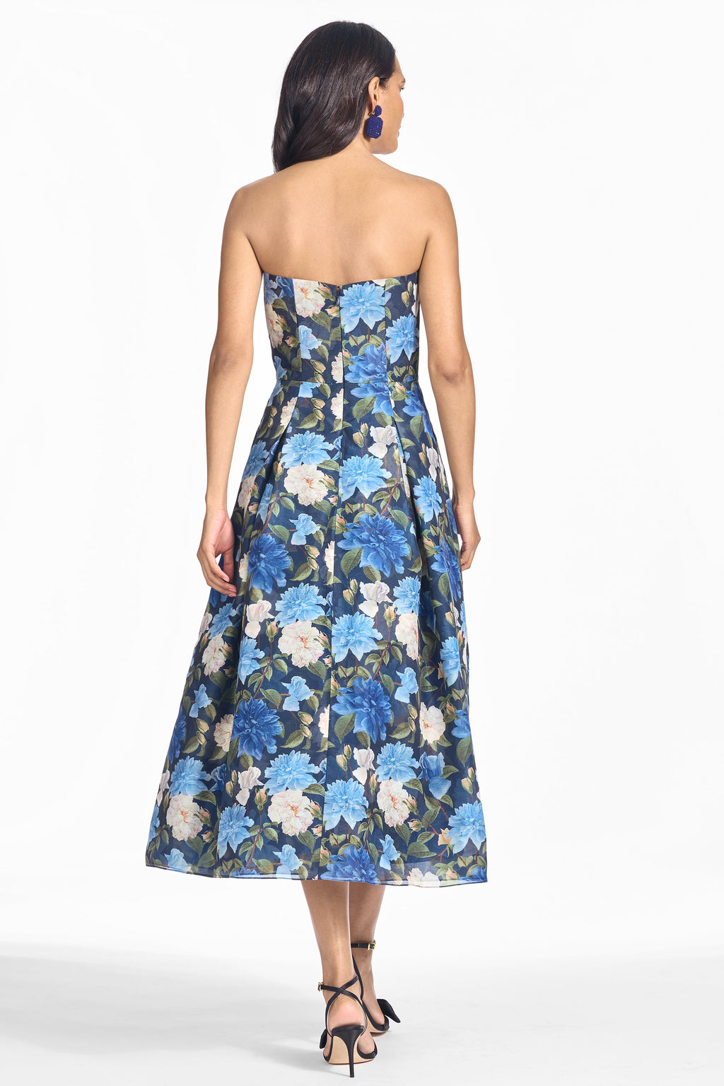 Shay Dress in Porcelain Botanica