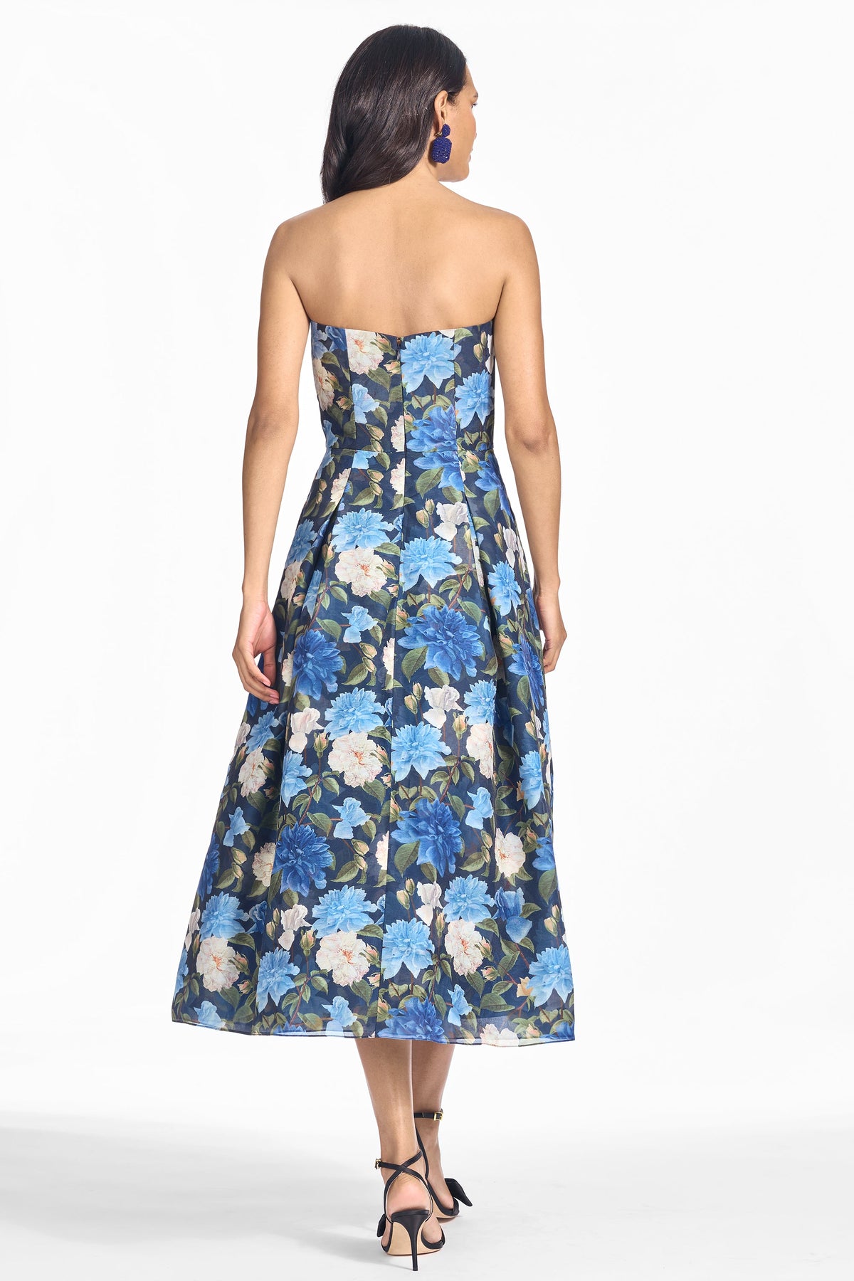 Shay Dress in Porcelain Botanica