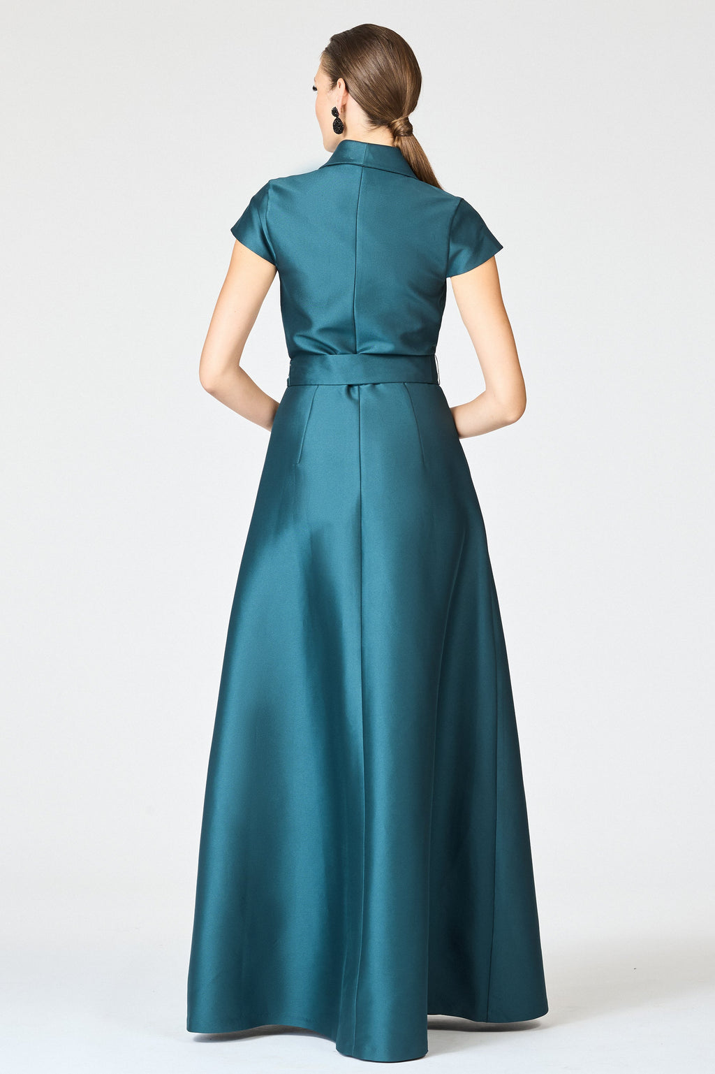Etienne Gown in Forest Green