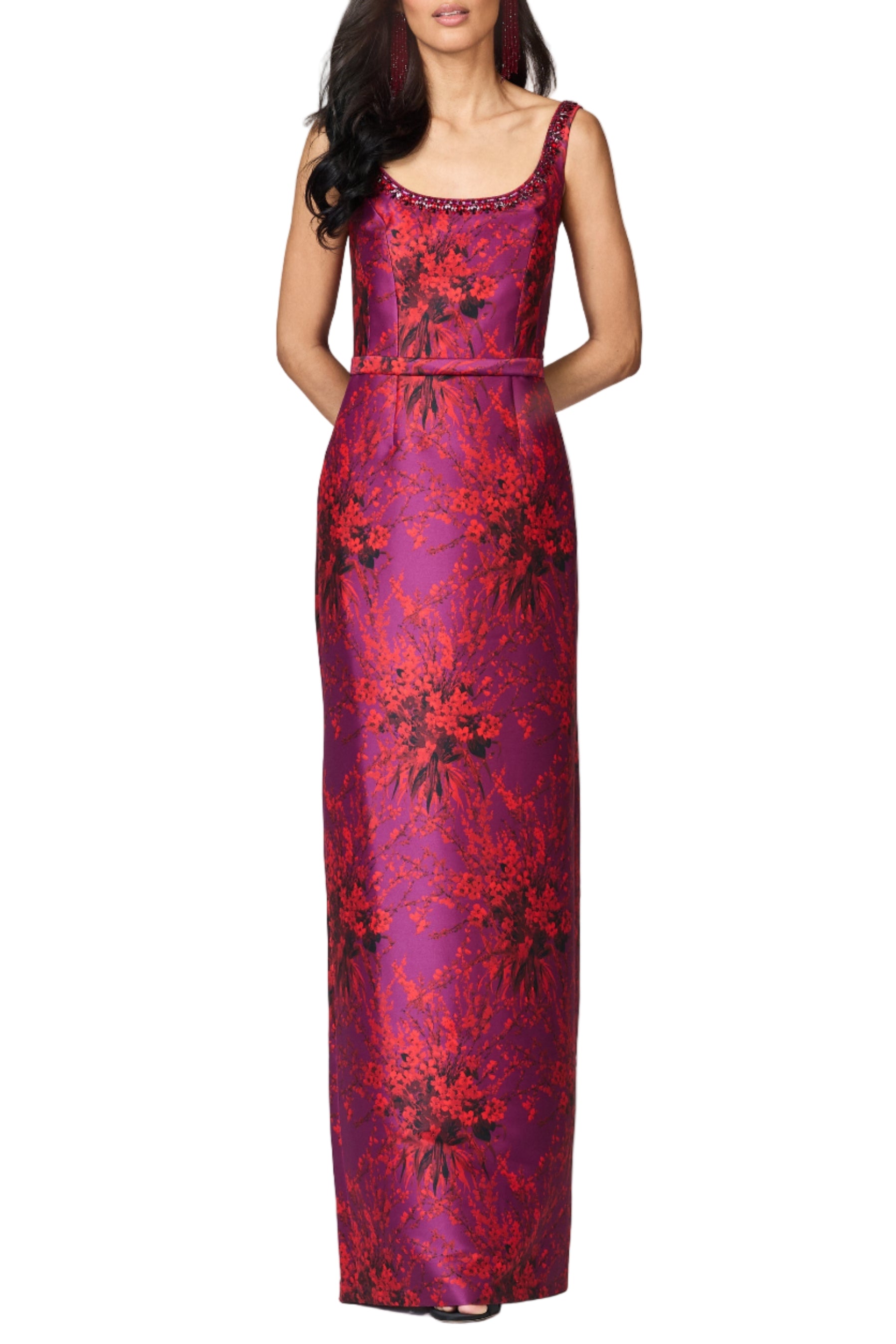 Lana Gown in Raspberry Bouquet