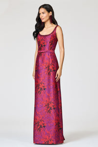 Lana Gown in Raspberry Bouquet