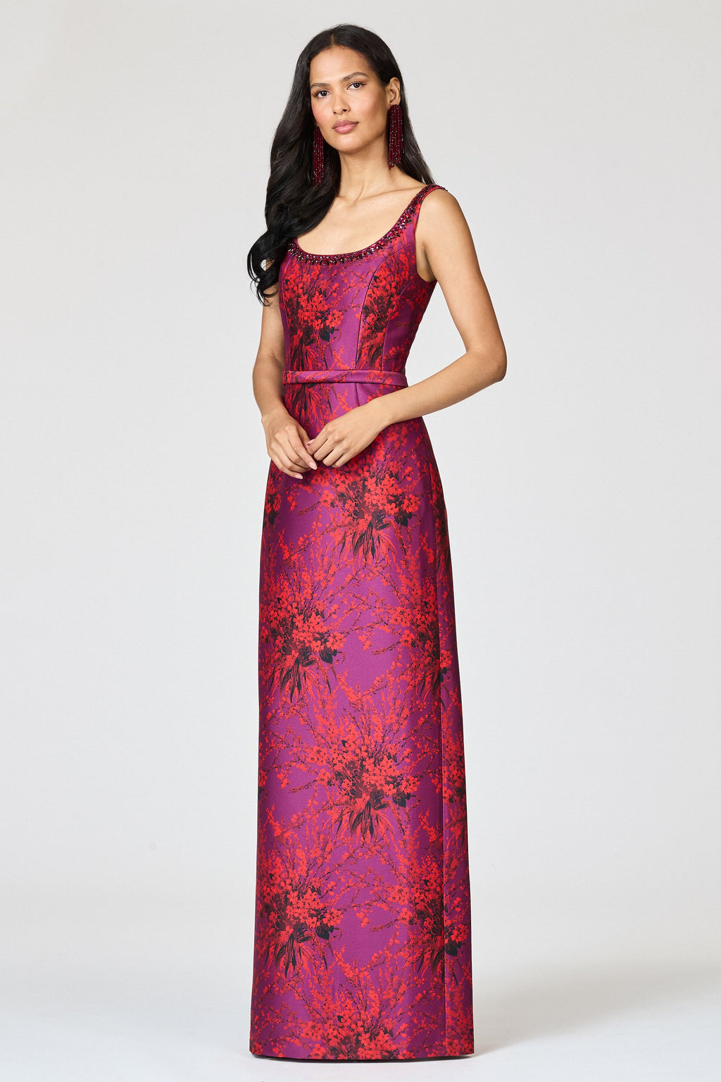 Lana Gown in Raspberry Bouquet