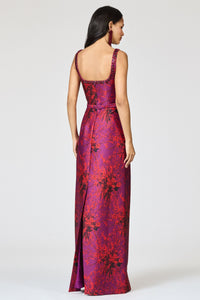Lana Gown in Raspberry Bouquet