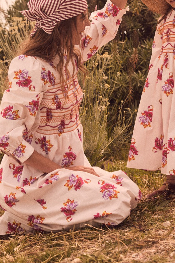 Lea Maxi Dress in Mortella