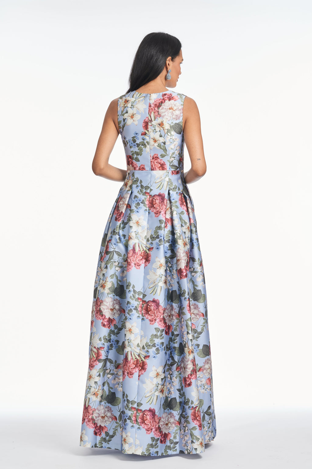 Brooke Gown in Powder Blue Bouquet