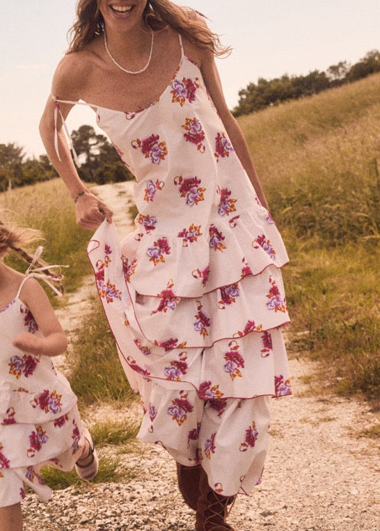 Evangeline Maxi Dress in Mortella