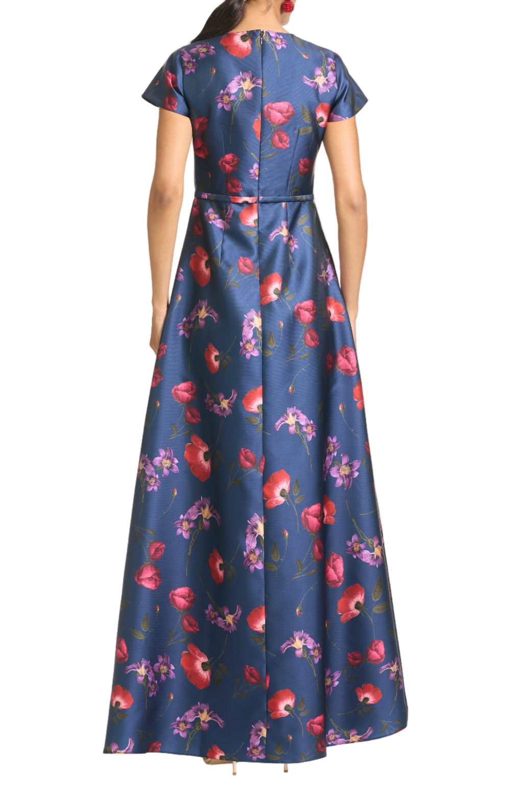Blythe Gown in Midnight Jardin