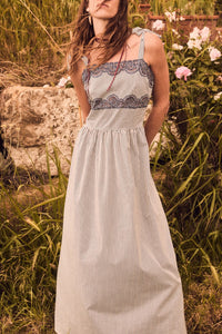 Sabine Maxi Dress in Waterfalls at Night