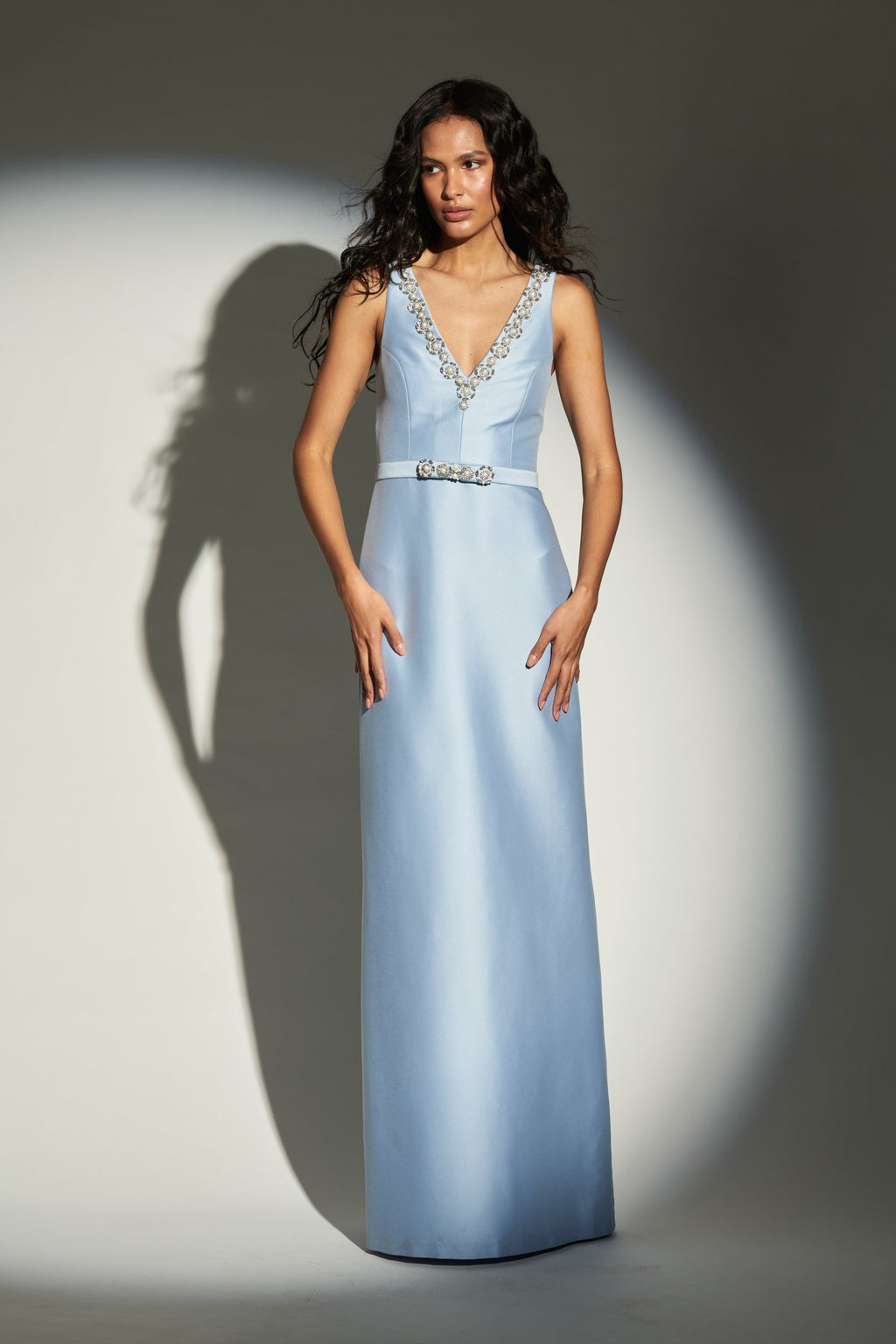 glacial blue dress Lafont Dress in Glacial Blue Altuzarra