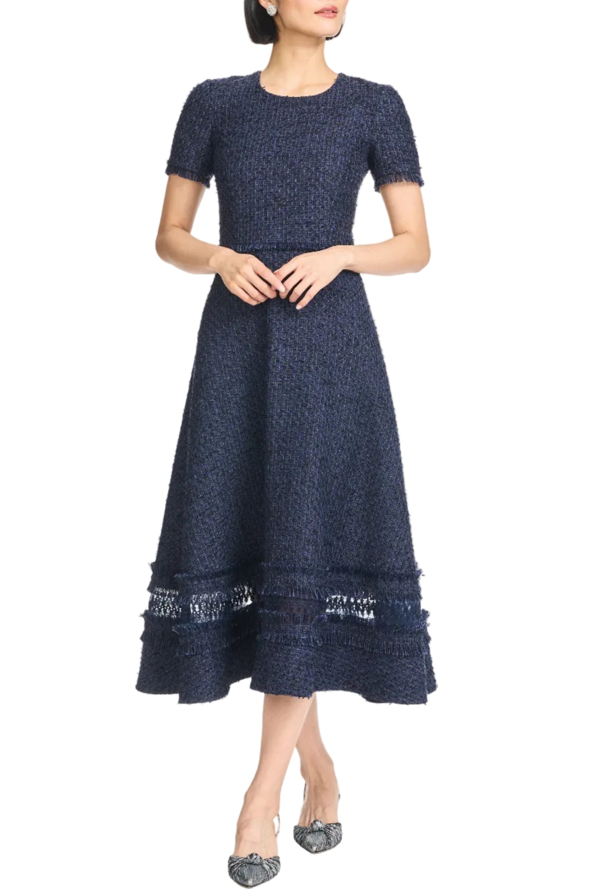 Dominica Dress in Midnight