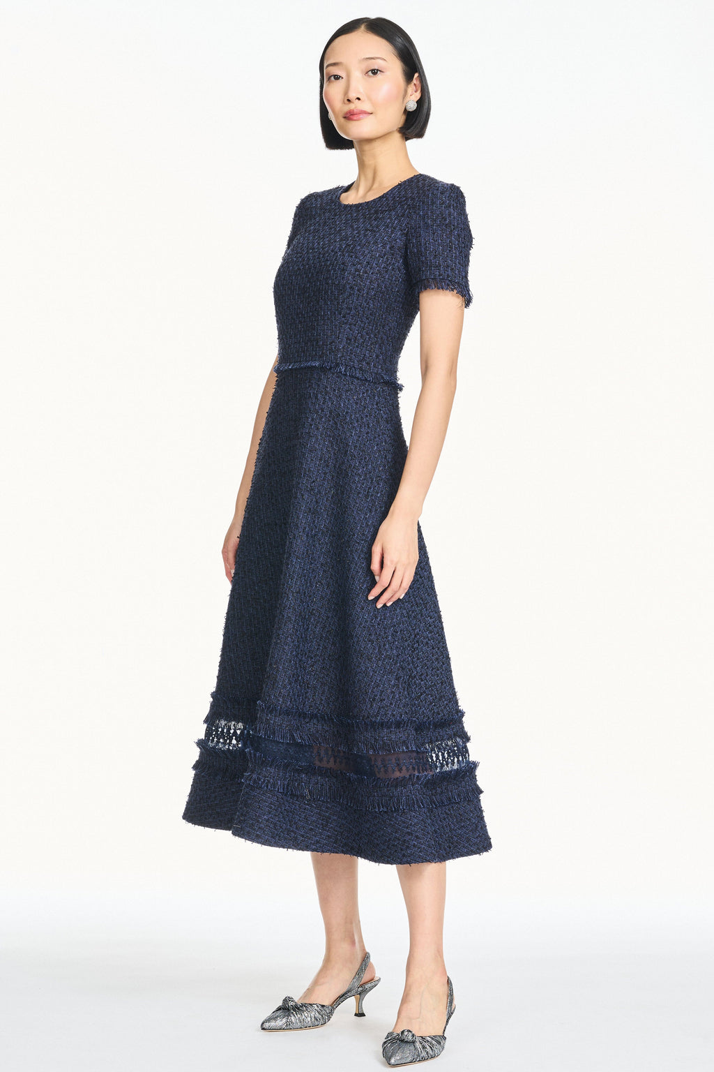 Dominica Dress in Midnight
