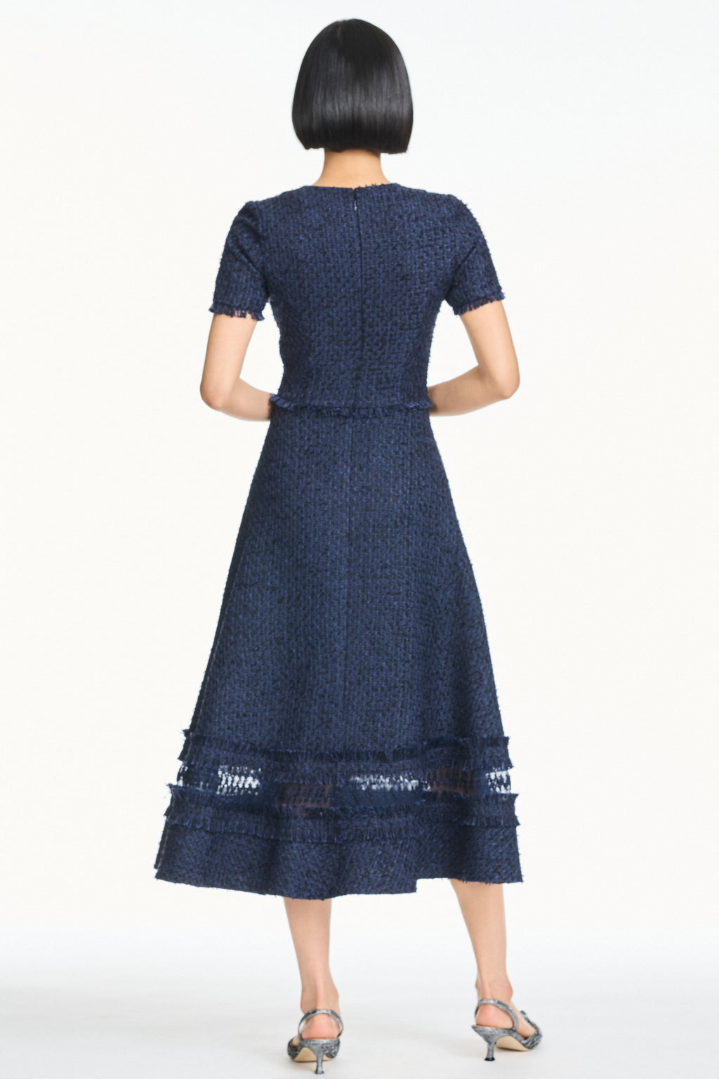 Dominica Dress in Midnight
