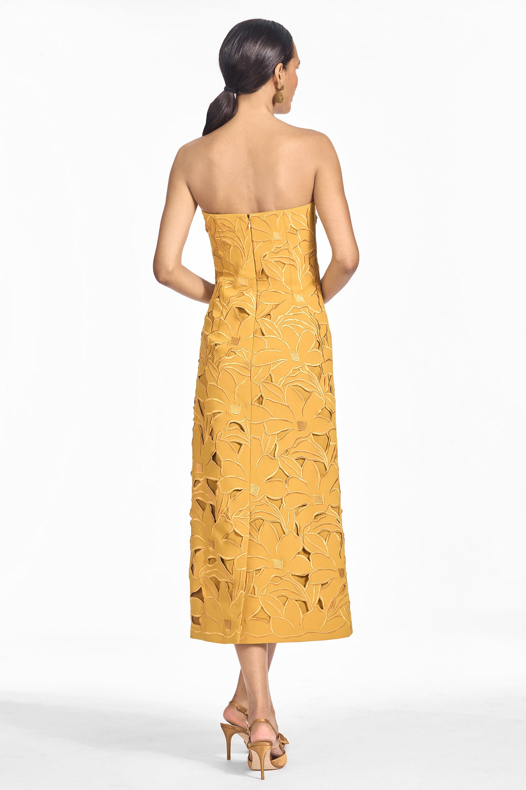 Pamela Dress in Saffron