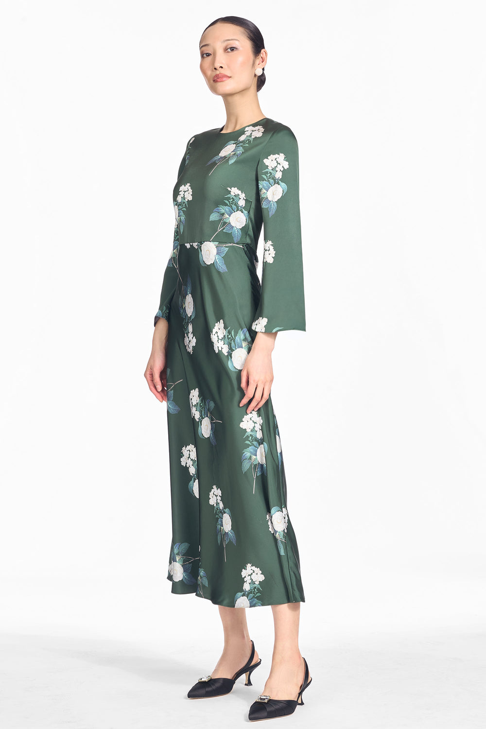 Tyra Dress in Forest Flower