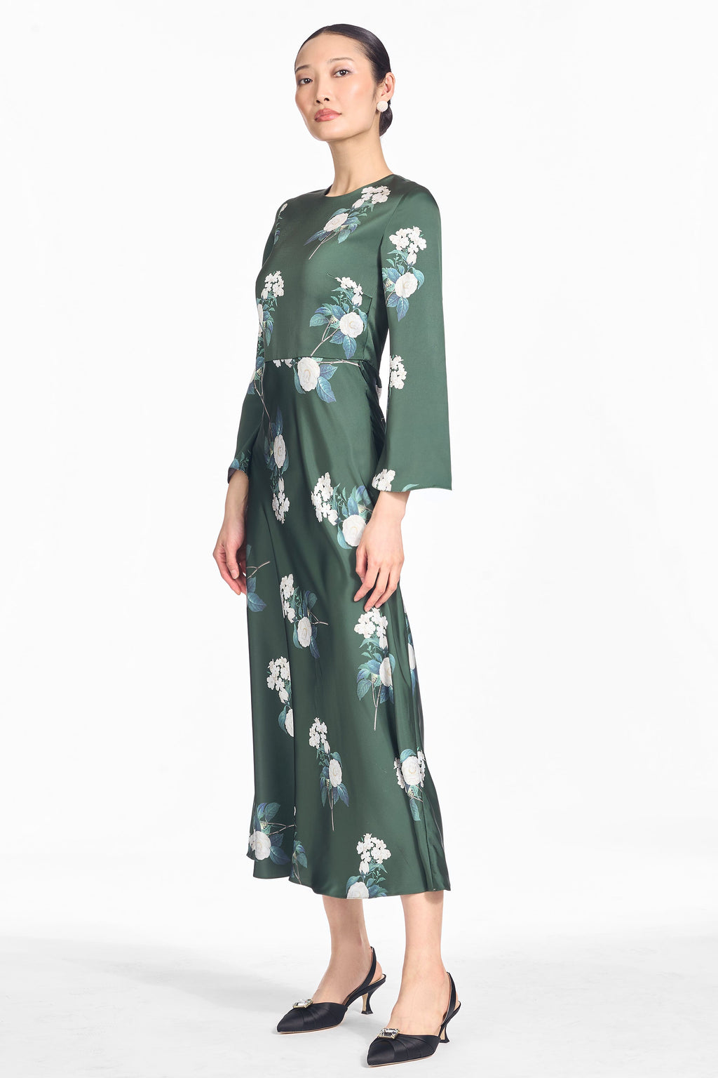 Tyra Dress in Forest Flower