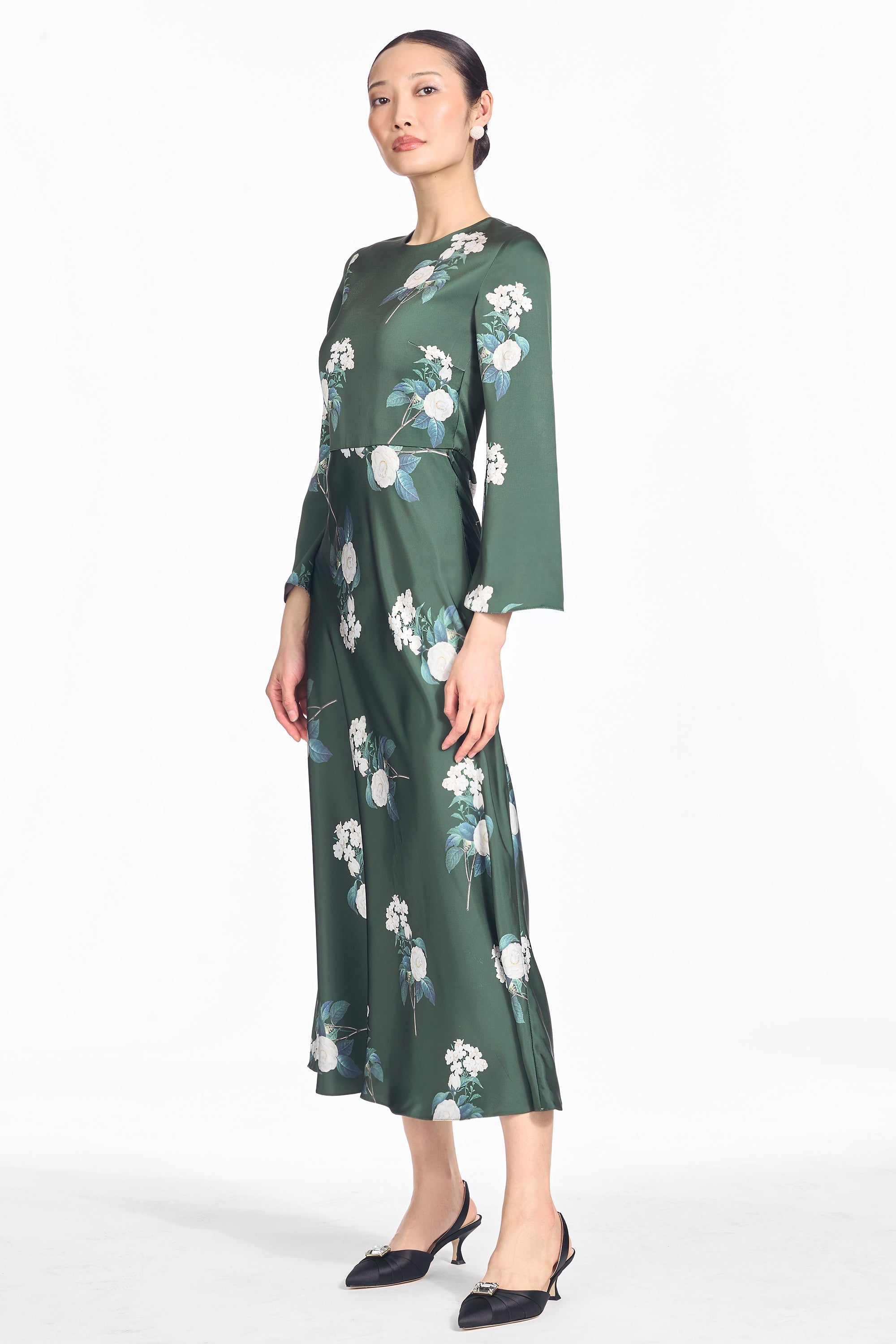 Tyra Dress in Forest Flower