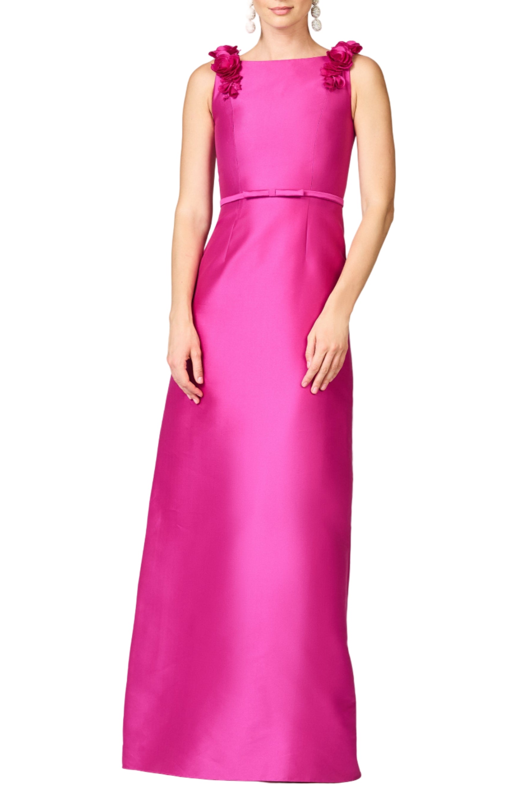 Thea Gown in Magenta
