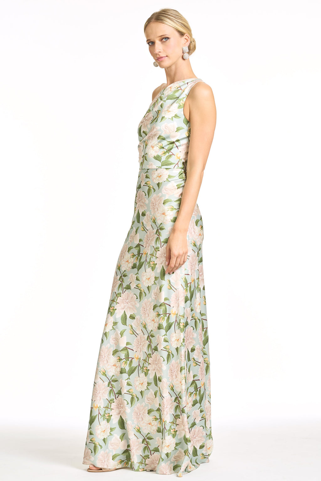 Delphine Gown in Celadon Sweetbriar