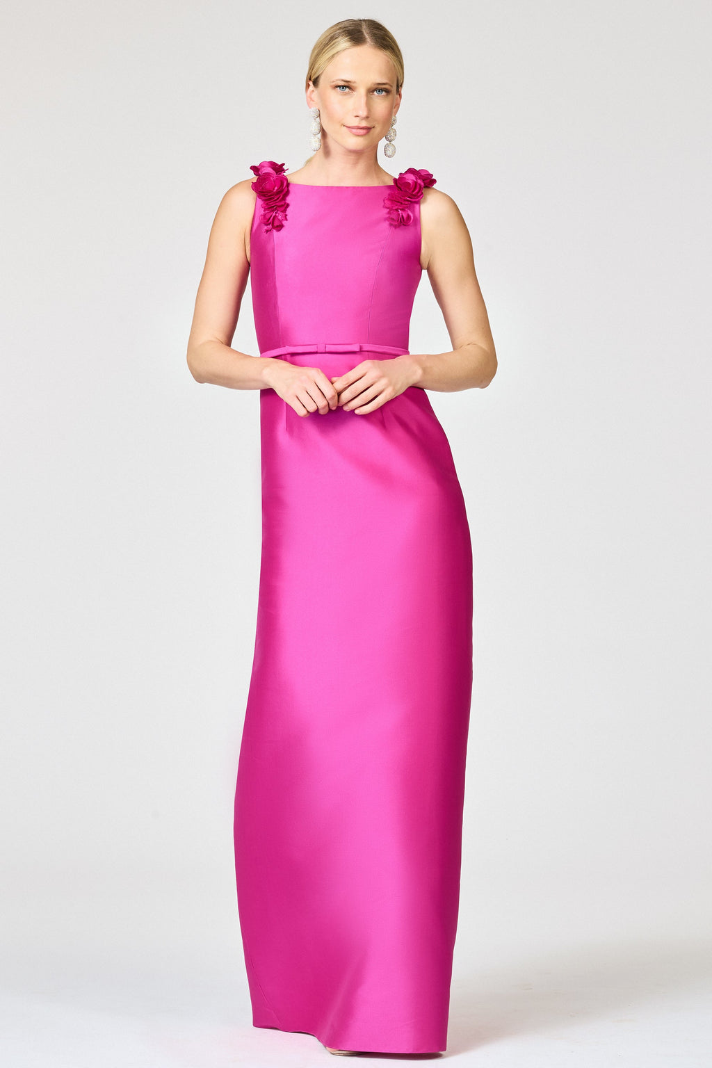 Thea Gown in Magenta