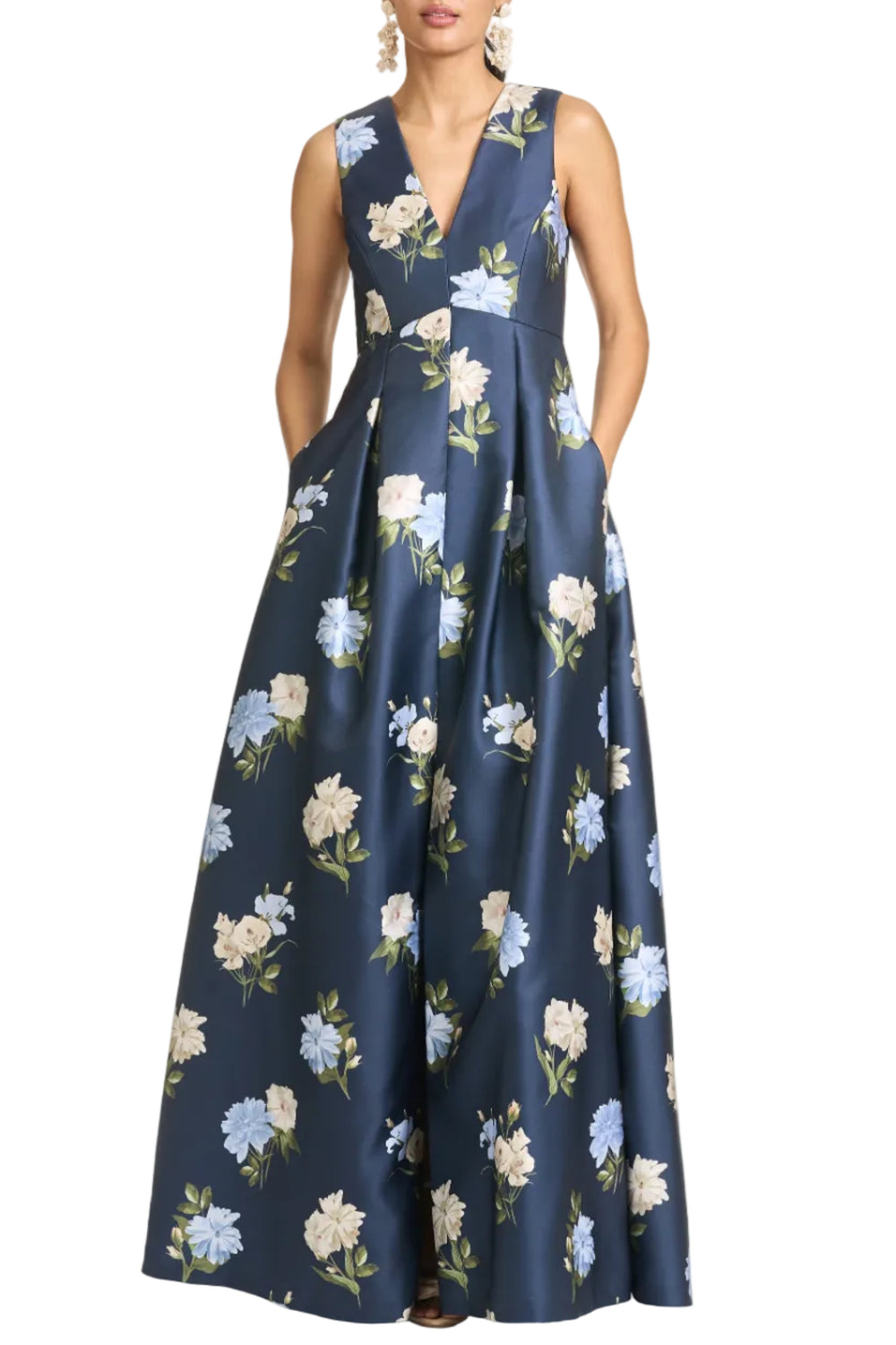 Brooklynne Gown in Martime Corsage