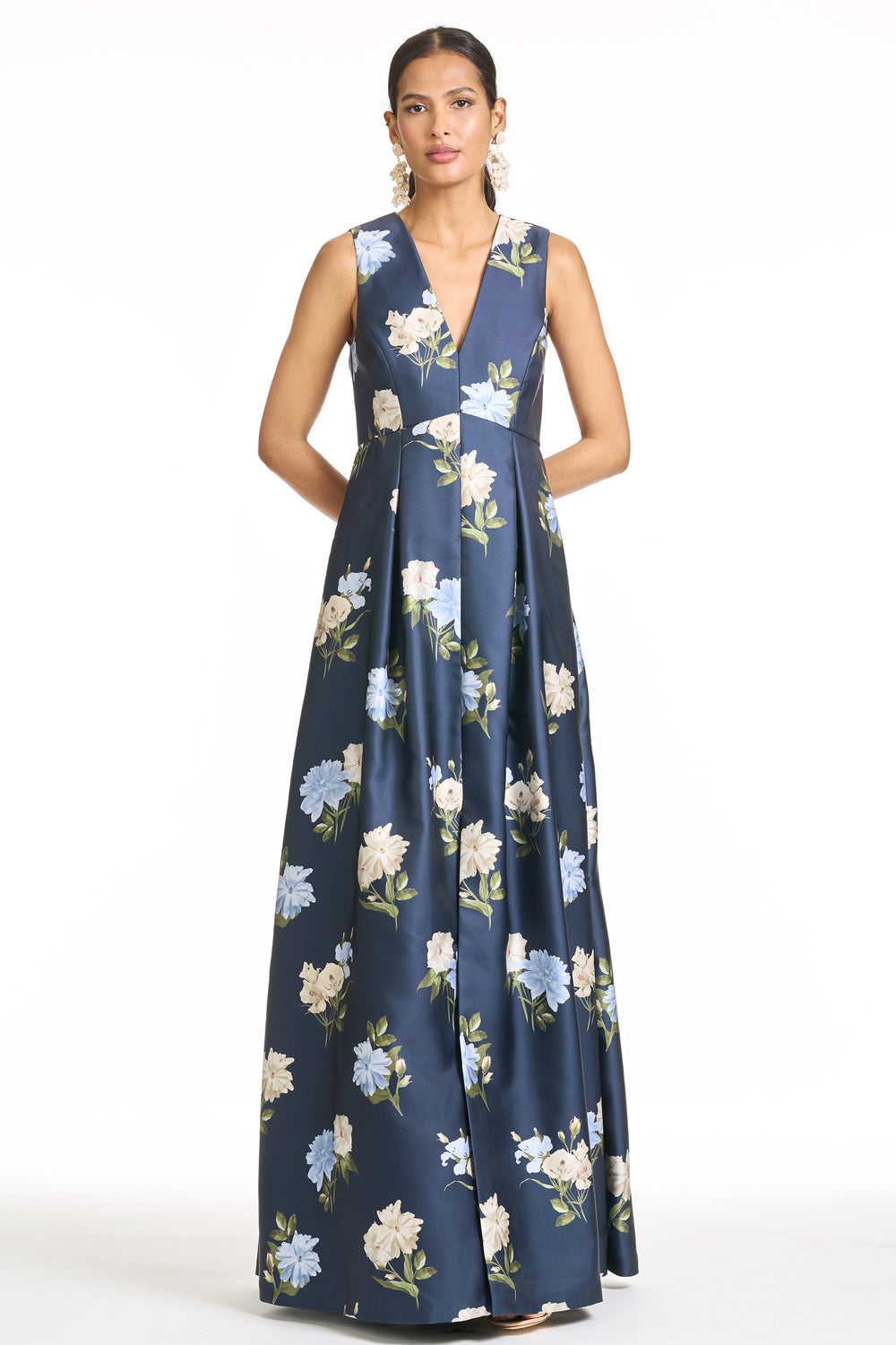 Brooklynne Gown in Martime Corsage