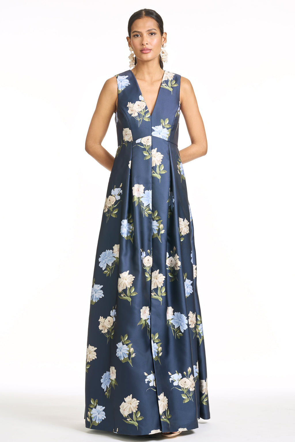 Brooklynne Gown in Martime Corsage