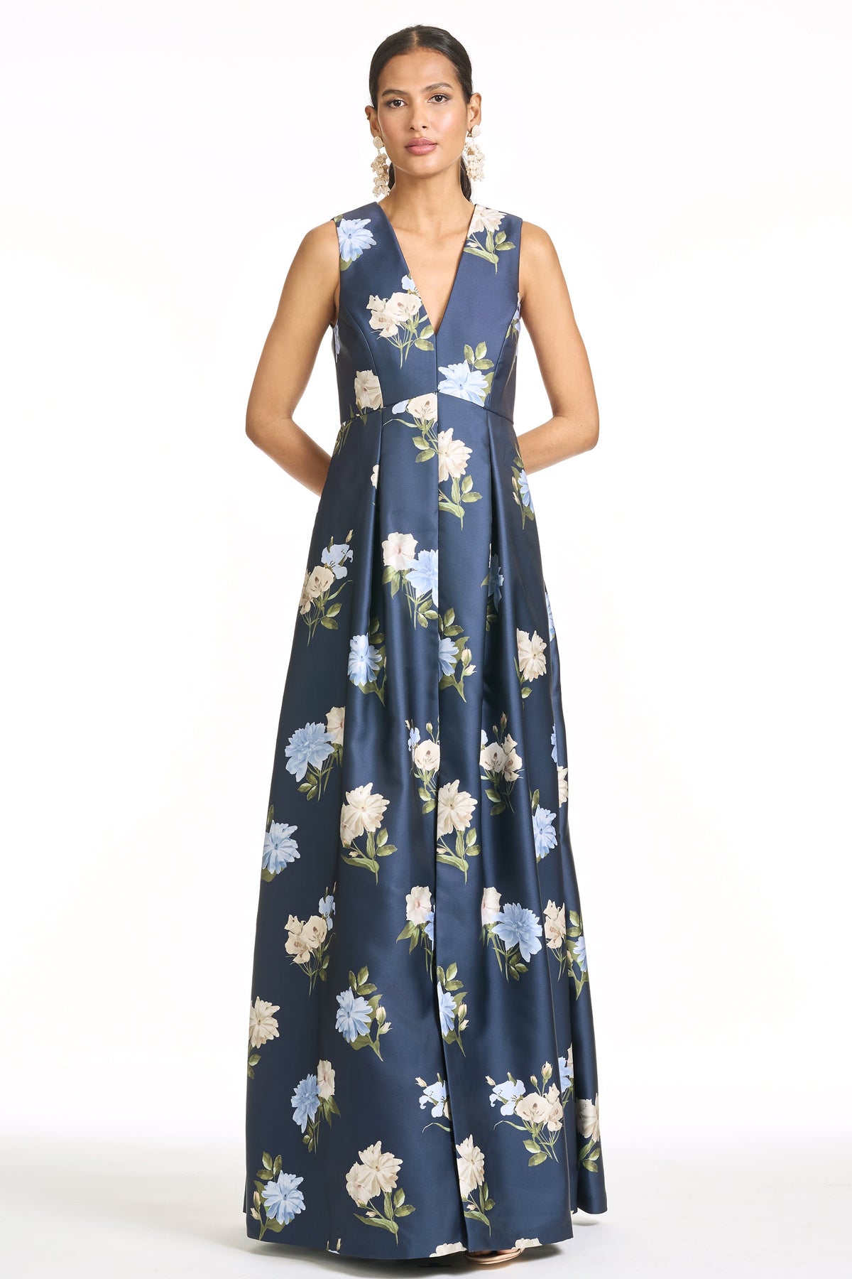 Brooklynne Gown in Martime Corsage
