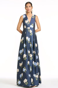 Brooklynne Gown in Martime Corsage