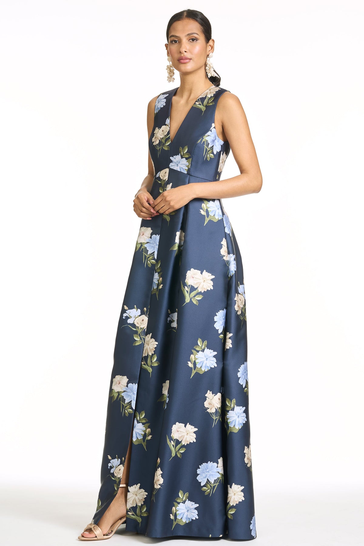 Brooklynne Gown in Martime Corsage