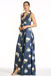 Brooklynne Gown in Martime Corsage