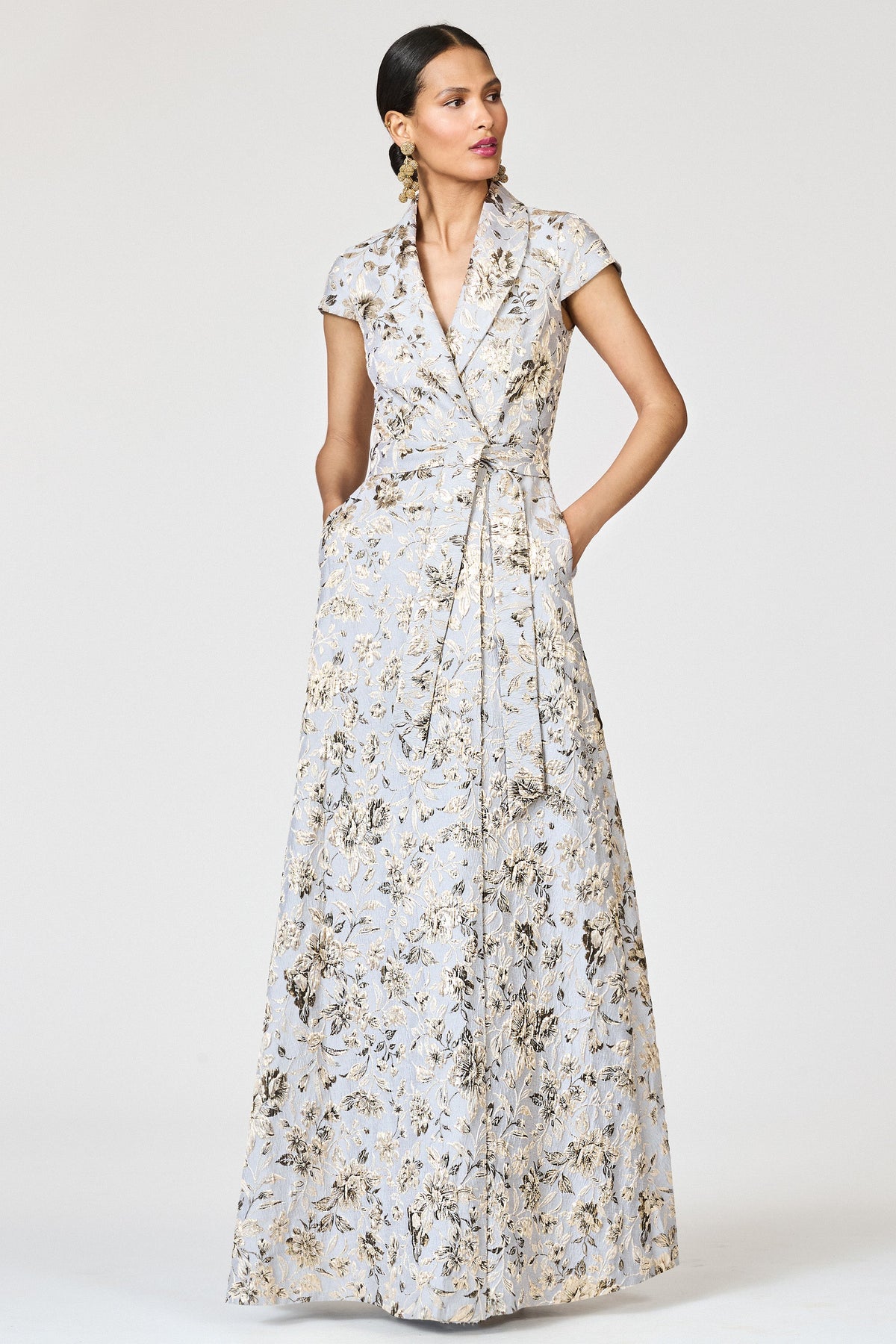 Honora Gown in Golden Gardens