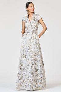 Honora Gown in Golden Gardens