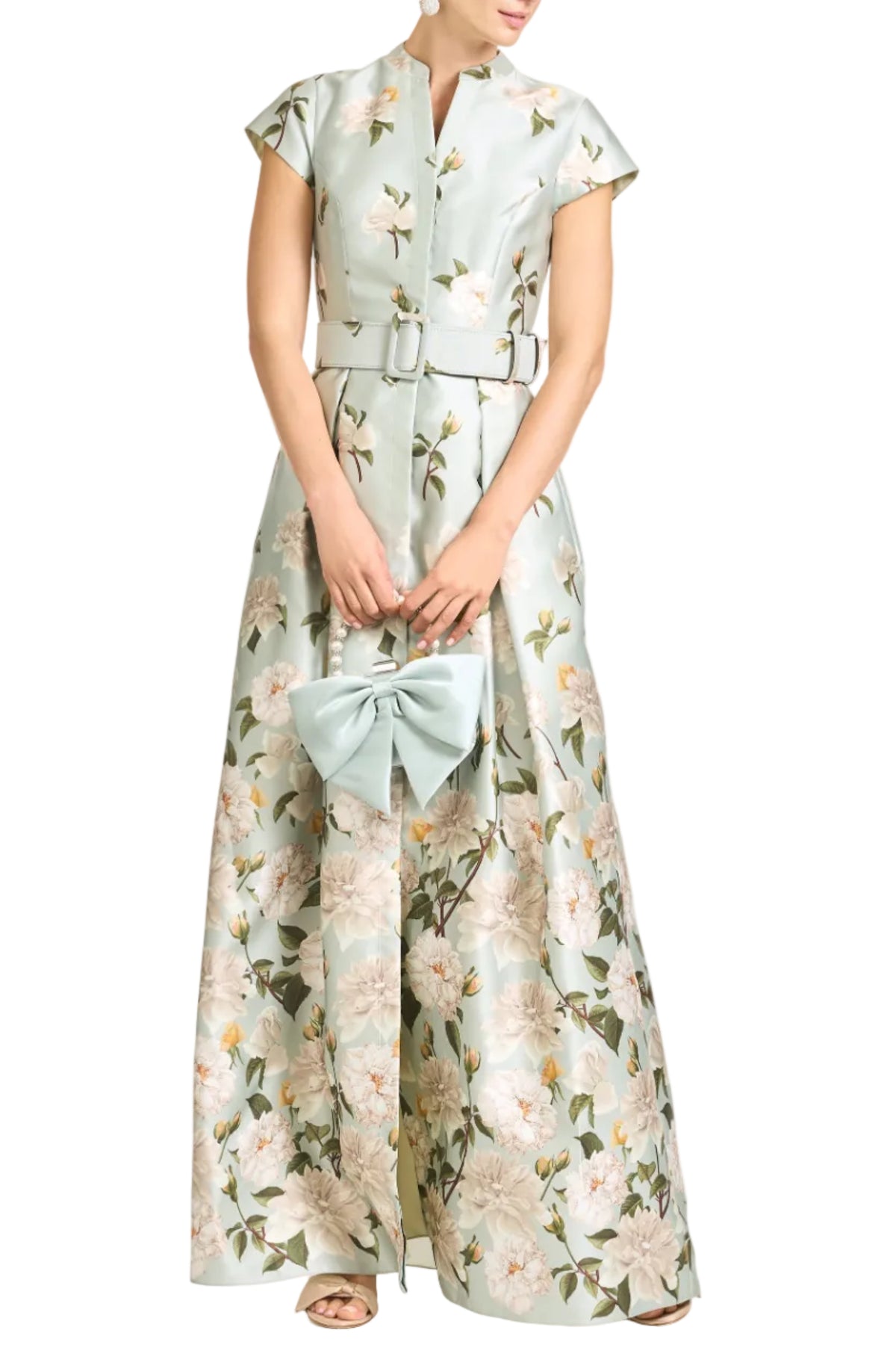 Marta Gown in Celadon Sweetbriar Degrade