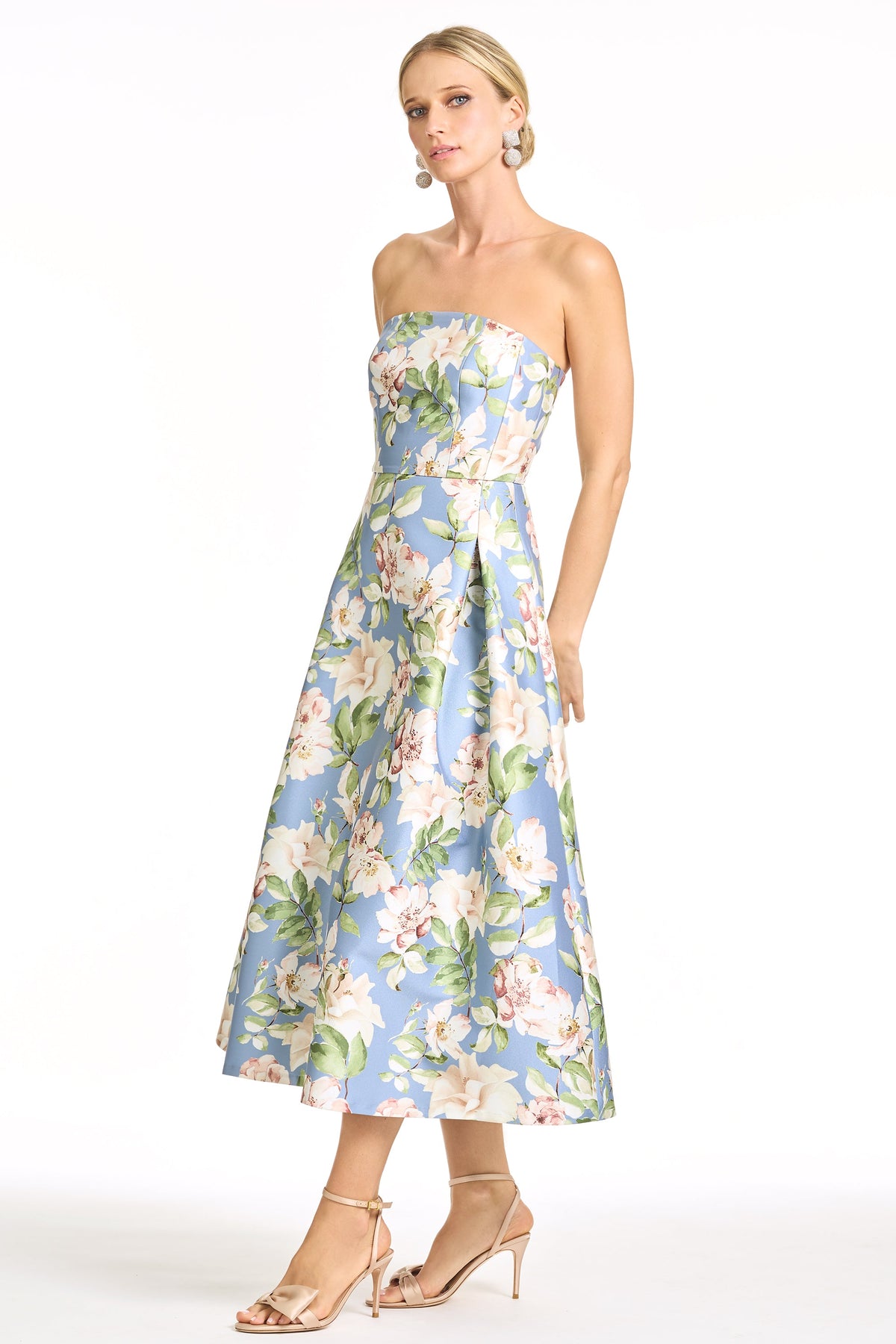 Shay Dress in Twilight Camellia