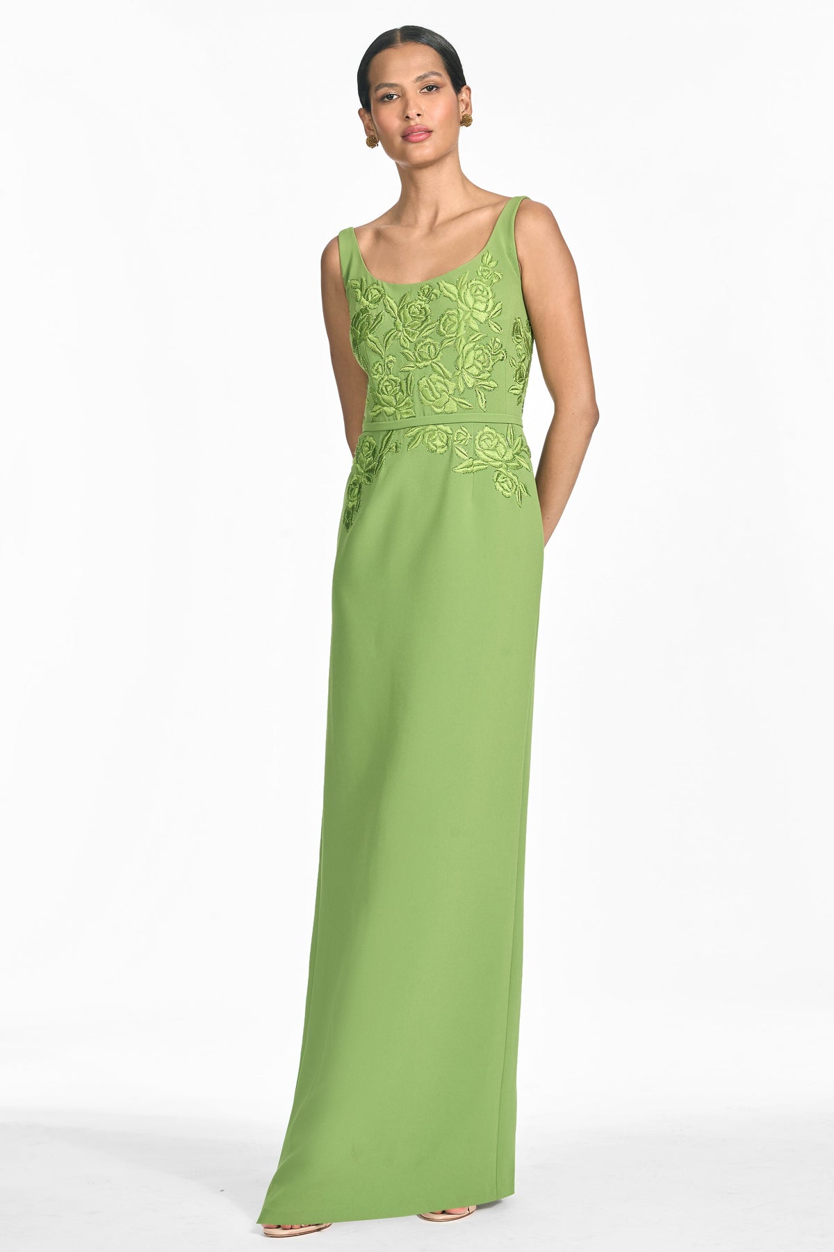 Lana Reverie Gown in Wasabi