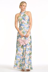 Laurant Gown in Twilight Camellias