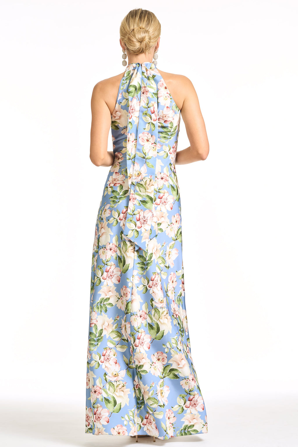 Laurant Gown in Twilight Camellias