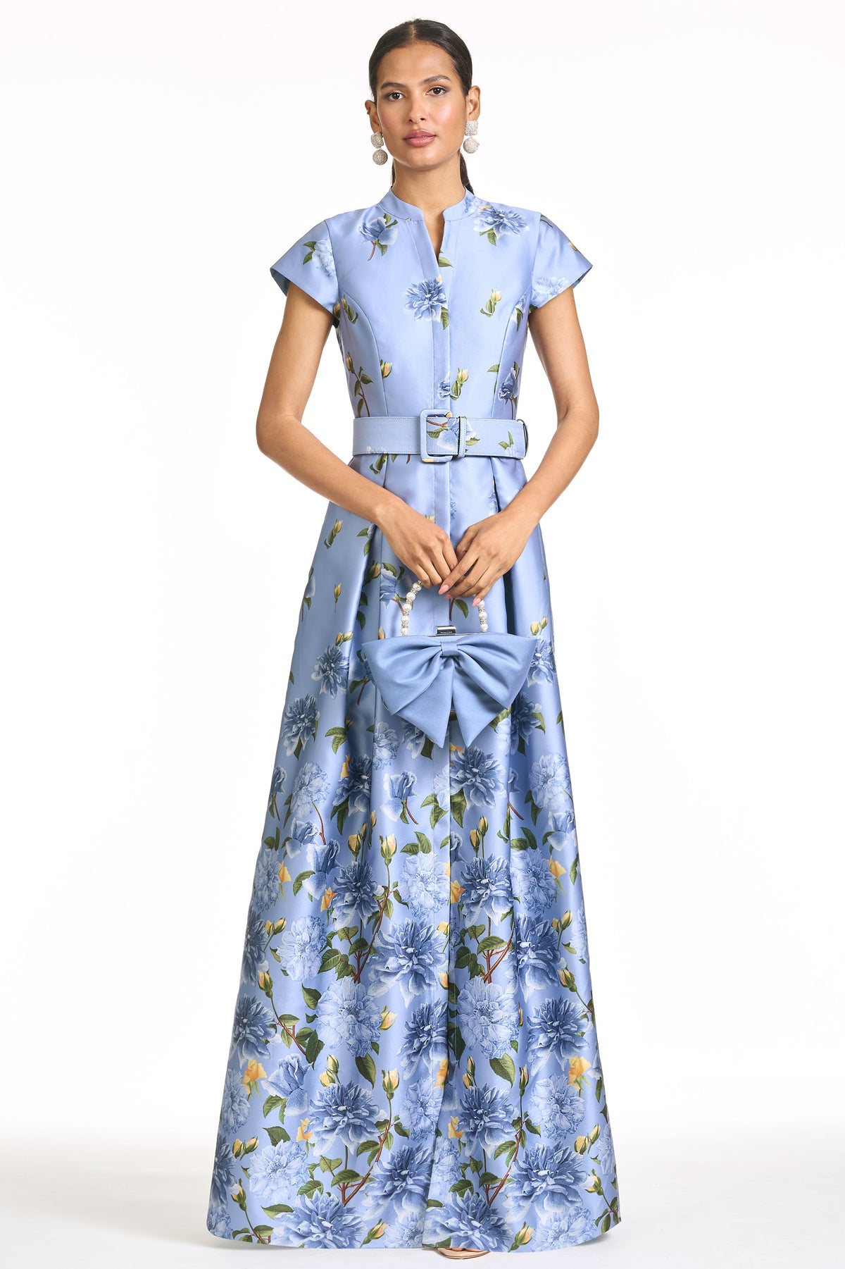 Marta Gown in Twilight Peony Degrade