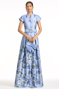 Marta Gown in Twilight Peony Degrade
