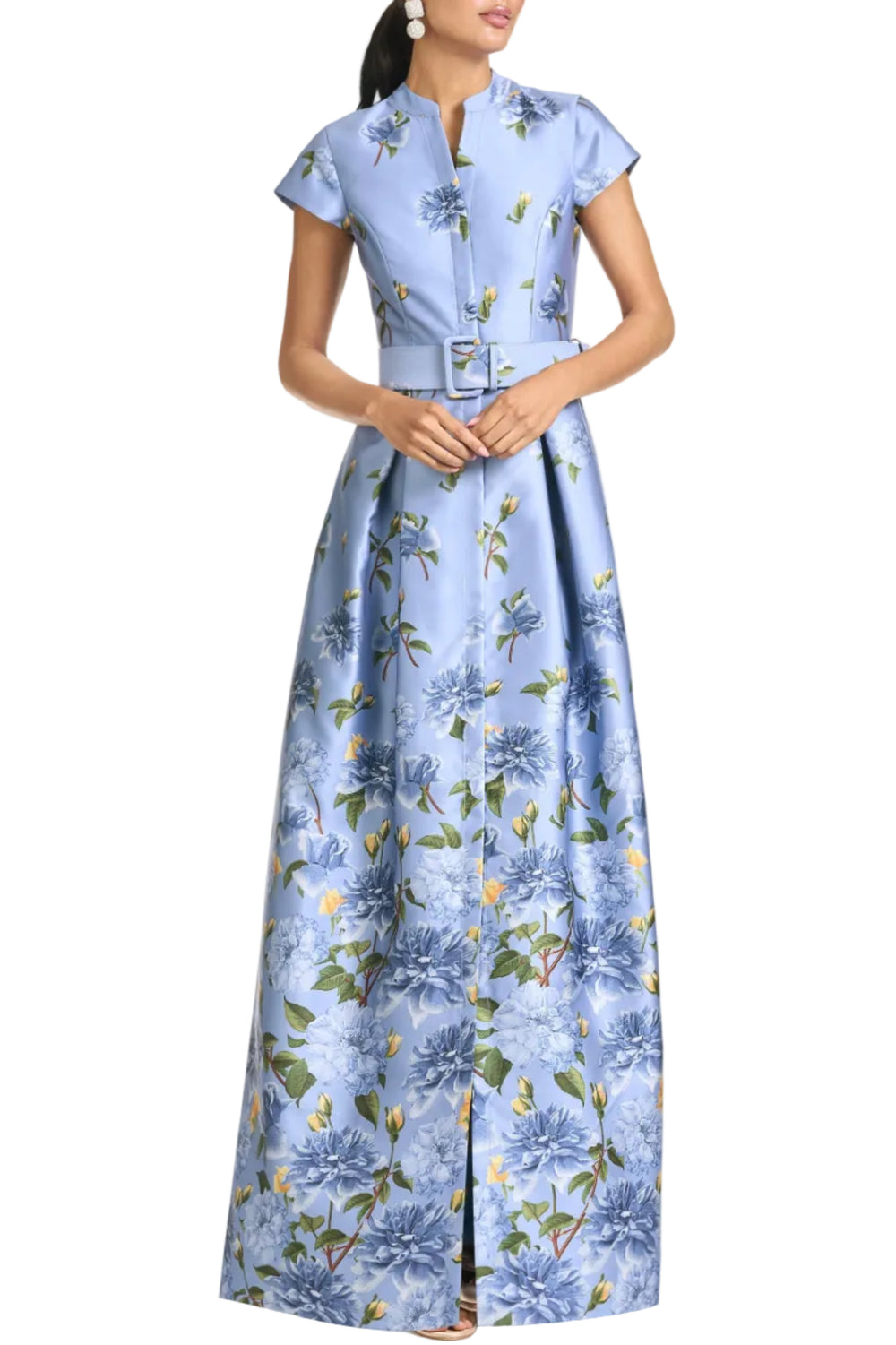 Marta Gown in Twilight Peony Degrade