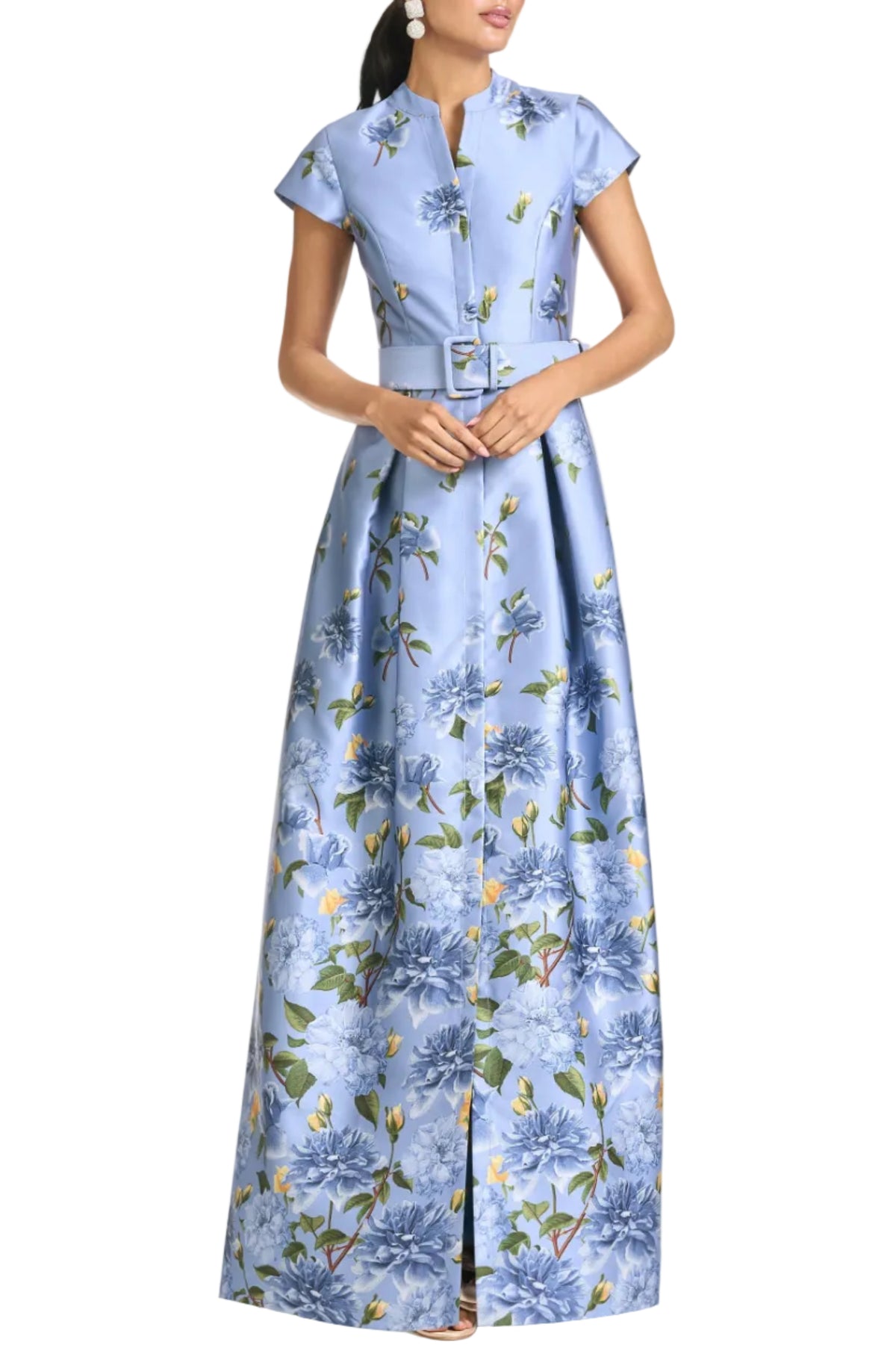 Marta Gown in Twilight Peony Degrade