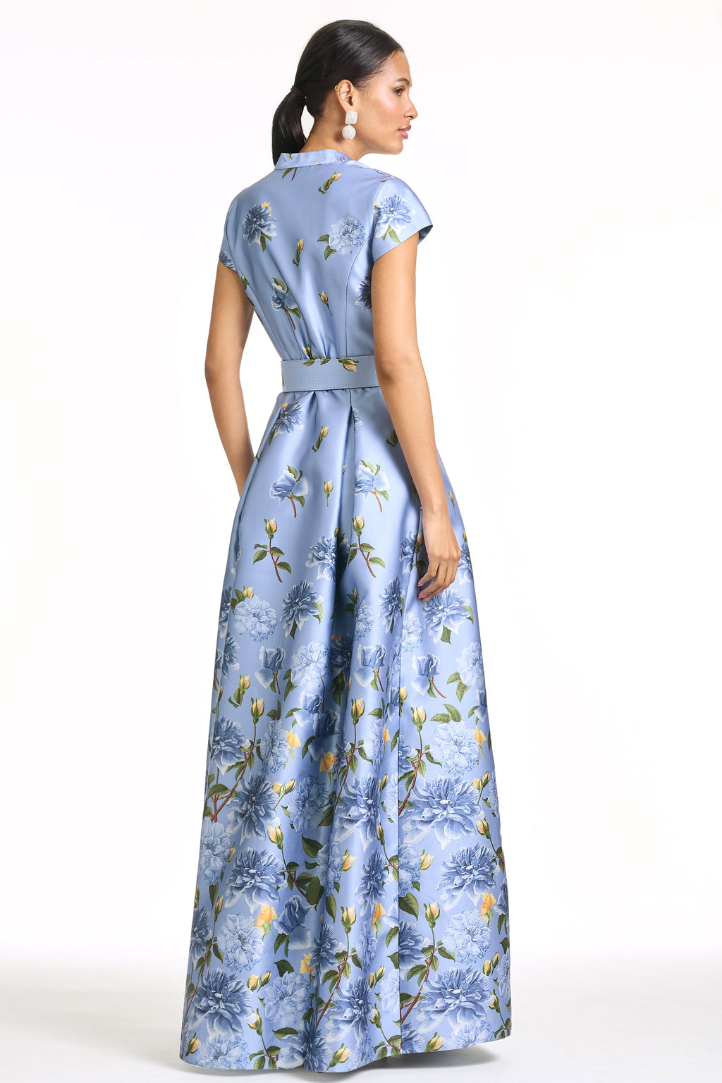 Marta Gown in Twilight Peony Degrade
