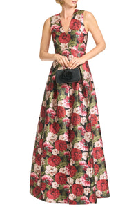 Brooklnne Gown in Peony Embers