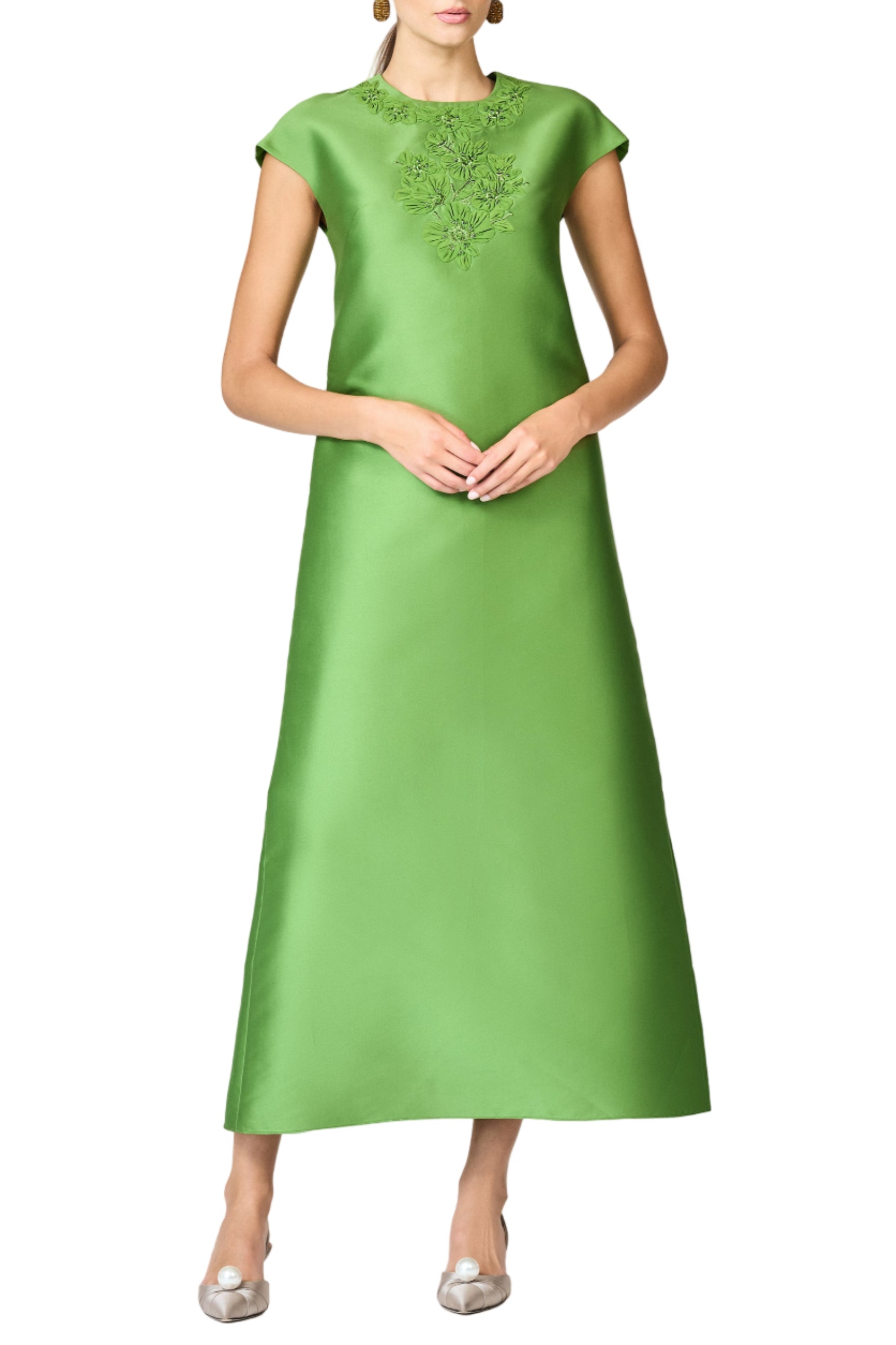 Gwendolyn Gown in Green Garnet