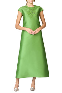 Gwendolyn Gown in Green Garnet