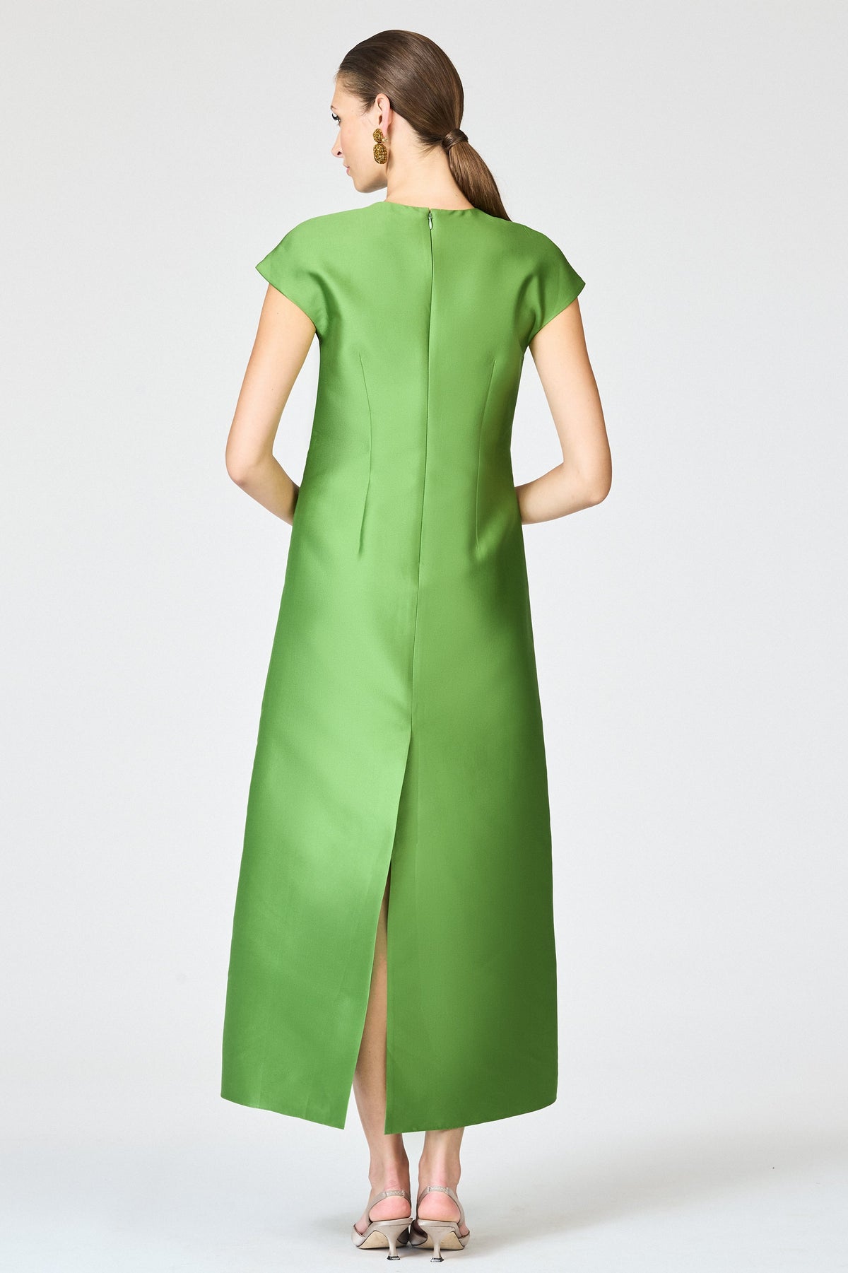 Gwendolyn Gown in Green Garnet