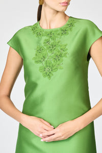 Gwendolyn Gown in Green Garnet