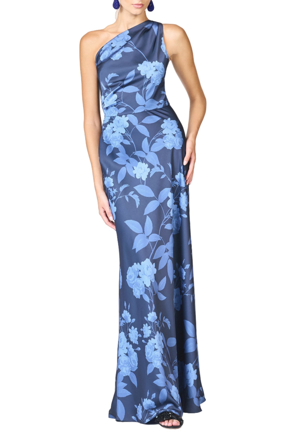 Delphine Gown in Galaxy Roses