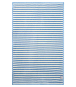 Sideline Stripe Bluebell Midi Blanket