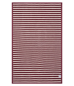 Sideline Stripe Maroon Midi Blanket